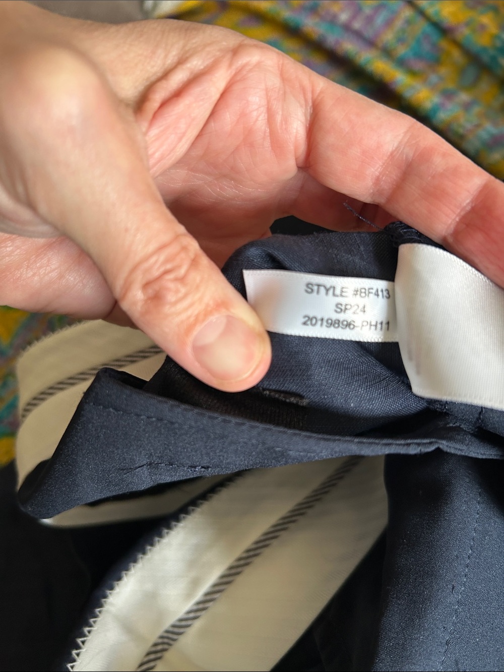 NWOT J. Crew Collection side-tab trouser in Italian linen blend - Picture 5 of 7
